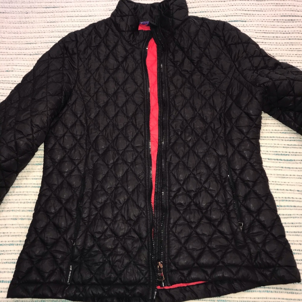 Madden Girl Black Puffy Winter Jacket